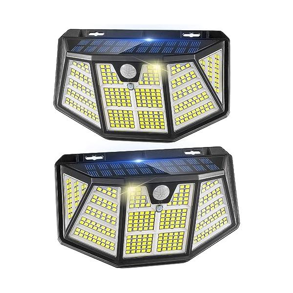 ソーラーライト 屋外 センサーライト ソーラー 電気代0 人感センサー