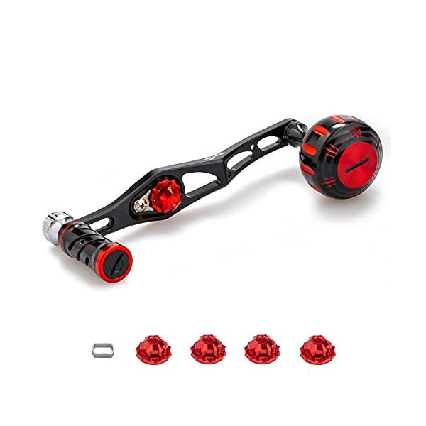 HEIGHTEN 改良型 70/45mm リール ハンドル シマノ(SHIMANO) ダイワ