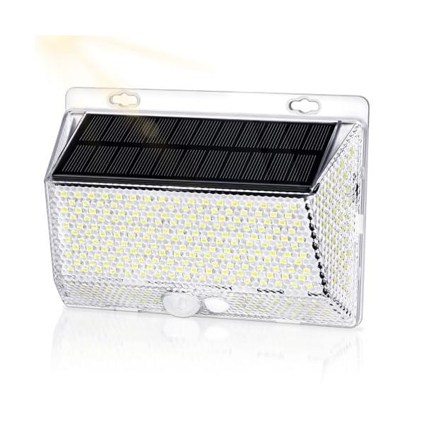 布道ブラック/-/YS-006・328個の高輝度LED・4面発光・270°広角照明このソーラーライトは328個の高輝度LEDが安定した均一な光を提供し、4面発光設計で270°の広範囲を明るく照らします。高い耐久性を持ち、長期間使用しても光量...