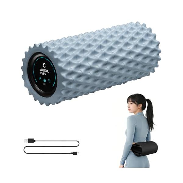 MOJEER フォームローラー 電動 4000mAh 大容量電池 9段階意匠権取得