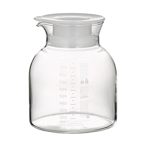 他サイト： iwaki(イワキ) 耐熱ガラス フルーツ &amp; ビネガー 1L T7314V-Wの商品画像