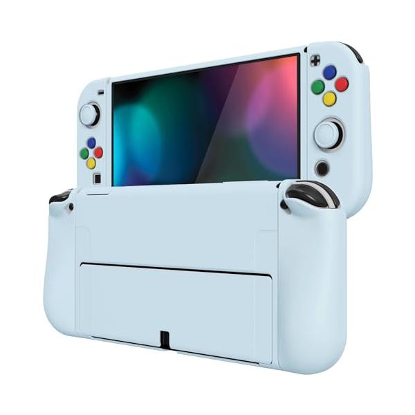 PlayVital ZealProtect Nintendo Switch有機elに対応用ソフト保護シェル、Switch OLEDに対応用フレキ