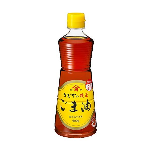 他サイト： かどや 純正ごま油(PET)600gの商品画像