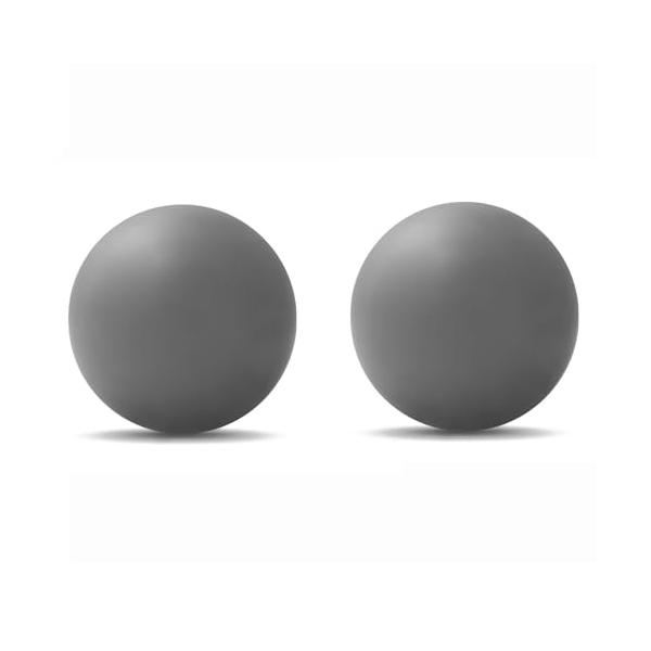 グレー２個セット/-/-・Color:グレー２個セット・パッケージ内容: 2.5インチ x 2.5インチ/6.30 x 6.30cmのマッサージラクロスボール2個。これがあれば、自宅でカスタムトリガーポイントマッサージをして全身の筋肉を鍛え...