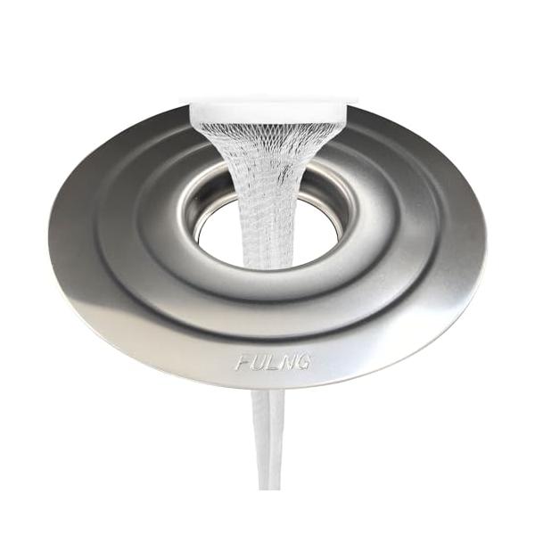 FULNG お風呂 排水溝風呂 ヘアキャッチャー髪の毛キャッチャー 外径約143mm[実用新案出願済み] (14.3cm)