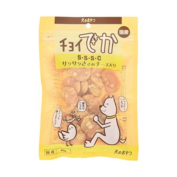 他サイト： チョイあげ 犬用おやつ サクささみチーズ 40グラム (x 3) (まとめ買い)の商品画像