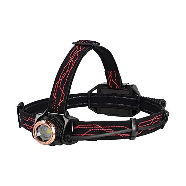 GENTOS(ジェントス) LED ヘッドライト USB充電式(専用充電池/単4電池