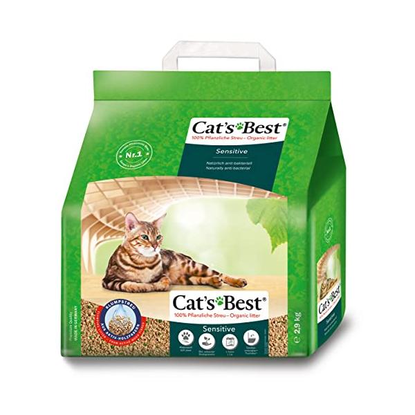 Cat's Best キャッツベスト センシティブ 8L 猫砂 : ルミナスエイト