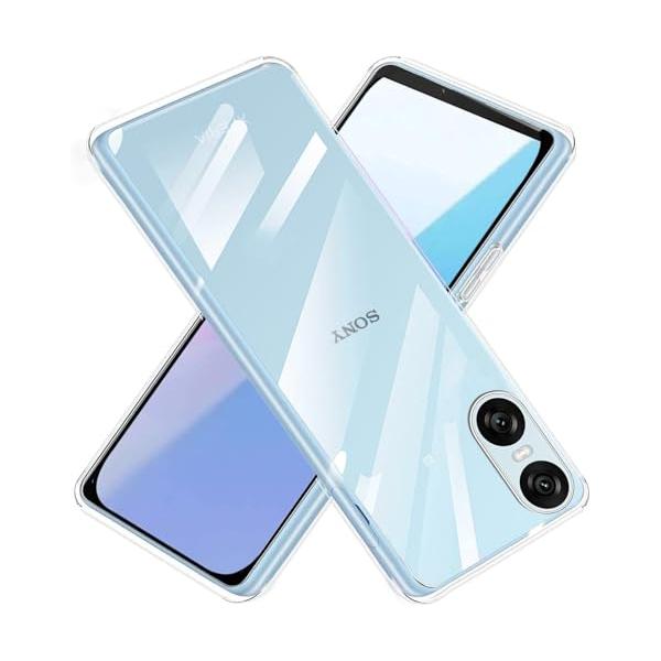Xperia 10 VI ケース クリア SO-52E SOG14 A402S0 XO-ES44 クリア
