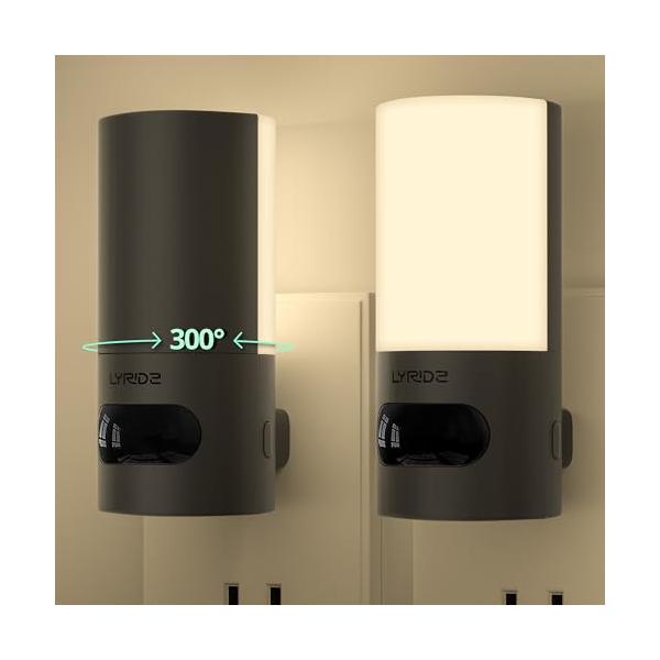 りる LYRIDZ センサーライト 室内 300°回転可 足元灯 人感センサー