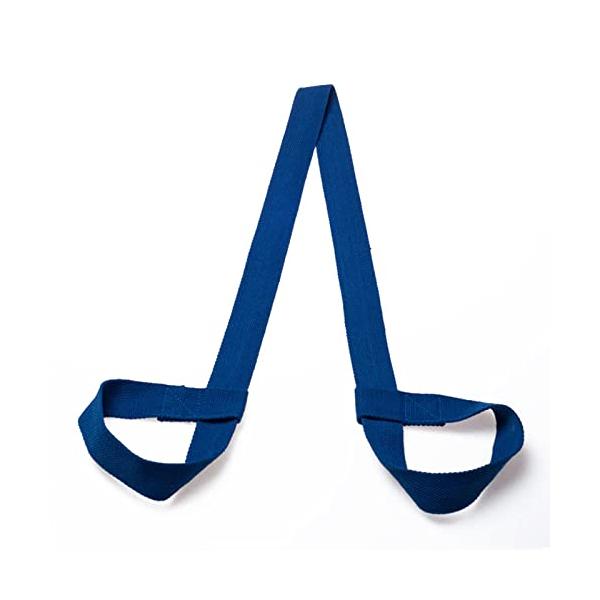 ダークブルー/-/-・Color:ダークブルー・素材：丈夫なコットン、重さ：52g、サイズ：183 x 3.8cm・カラー：画像をご参考ください。・快適さは機能を満たし、あなたの手を自由にします。ヨガ通勤、ノンスリップ、環境にやさしい・ヨガ...