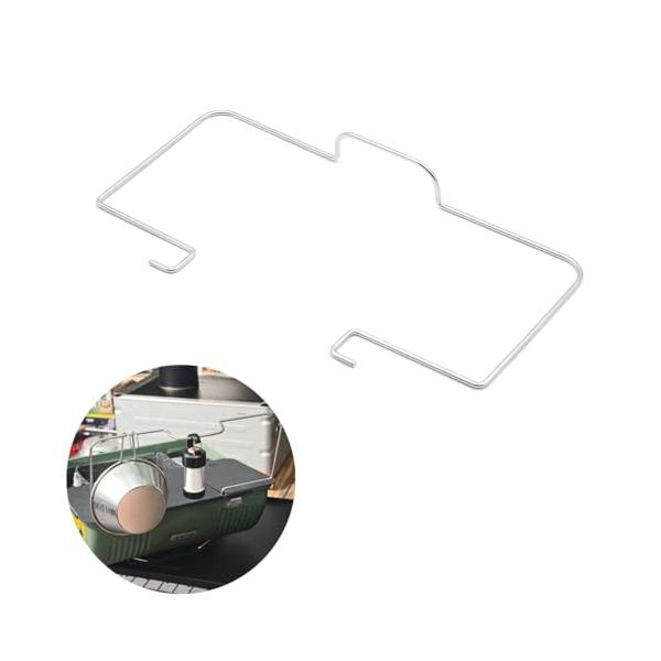 -/ハンガーバー/NR-HB001・Size:ハンガーバー・??スタンレー ランチボックス 9.4L用スタンレーランチボックス9.4L専用で製作したステンレス製ハンガーバーは、より多くのランタンやシェラカップなどのキャンプ用品を掛ける、ユー...