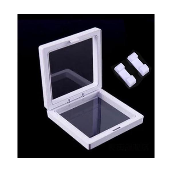 nnew-white-18cm*18cm-1pcs/-/-・Color:nnew-white-18cm*18cm-1pcs・商品仕様付属品：ディスプレイスタンド本体×1個、台座×2個。本体寸法：18×18×2cm、本体内寸：15.7×15....