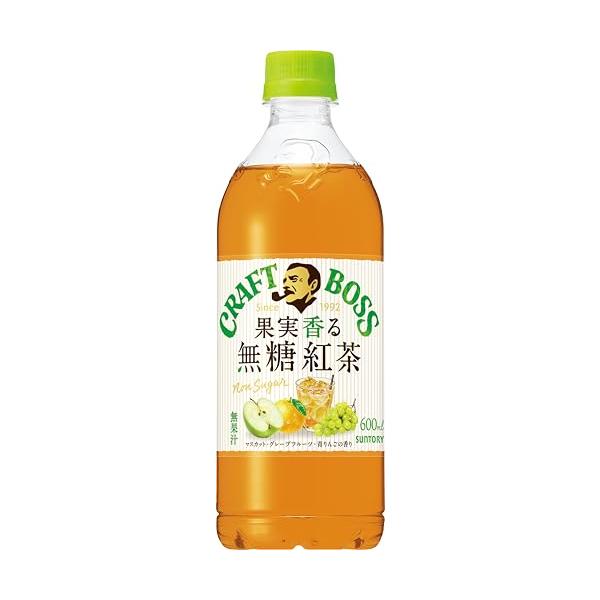 他サイト： サントリー クラフトボス 果実香る無糖紅茶 600ml×24本の商品画像