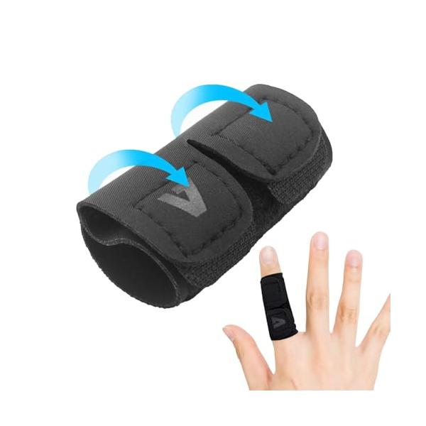 指サポーター フィンガーラップ バレー バスケ 親指 人差し指 中指 薬指 ALLVD フィンガーラップ 指サポーター (1本セット) バレー バスケ