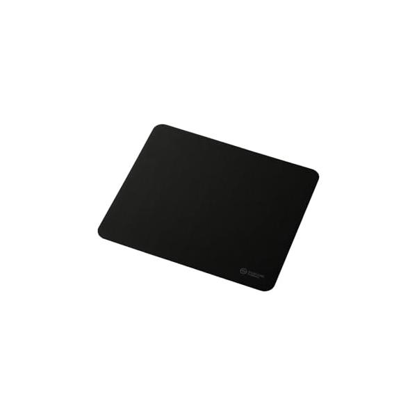 エレコム ゲーミングマウスパッド クロス 表面特性バランス 300×350mm 厚さ2mm ブラック MP-G09ECBK