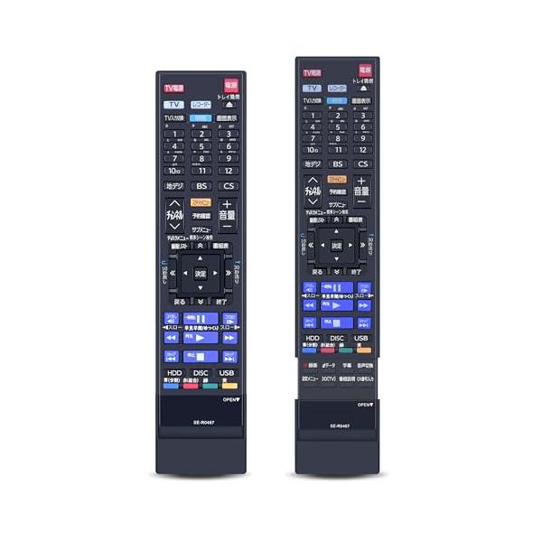 ブルーレイリモコン SE-R0467 for 東芝 レグザリモコン ブルーレイ