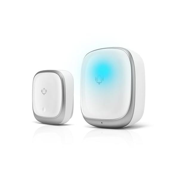 KULUSUPA ワイヤレスチャイム 玄関チャイム 電池不要 自動発電 KULUSUPA ワイヤレスチャイム 玄関チャイム 電池不要 自動発電