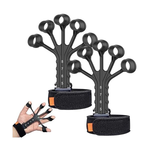 フィンガーパワー 2個セット フィンガートレーナー グリップ握力トレーニング Amazon | フィンガーパワー 2個セット フィンガートレーナー