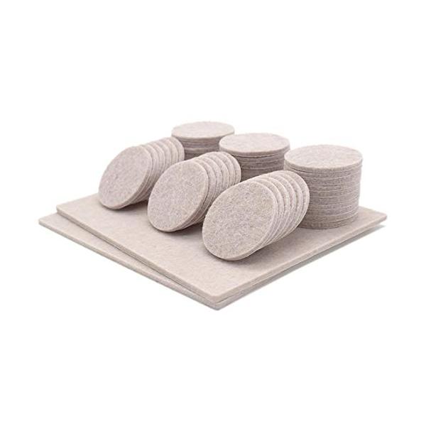 他サイト： 家具すべーる 椅子 フェルト いすの足カバー 椅子 あし カバー 家具保護パッド 椅子 テーブル足カバー あし カバー 防音 滑り止めマット 家の商品画像