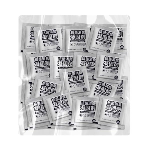 -/100回（個包装）/-・Size:100回（個包装）・パッケージ個数:1・高吸水性ポリマー凝固剤が1包10gに増量で吸水量が従来品に比べ2倍にUP、汚物の水分を吸収し、ジェル状にするので、素早く清潔に処理できます。吸水性能が高く、汚物な...