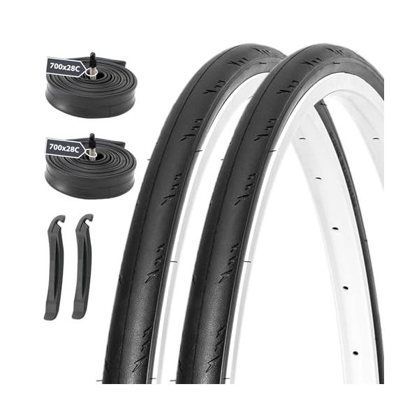 MOHEGIA 2本セット ロードバイク 自転車タイヤ: 700x28C 組み合わせ