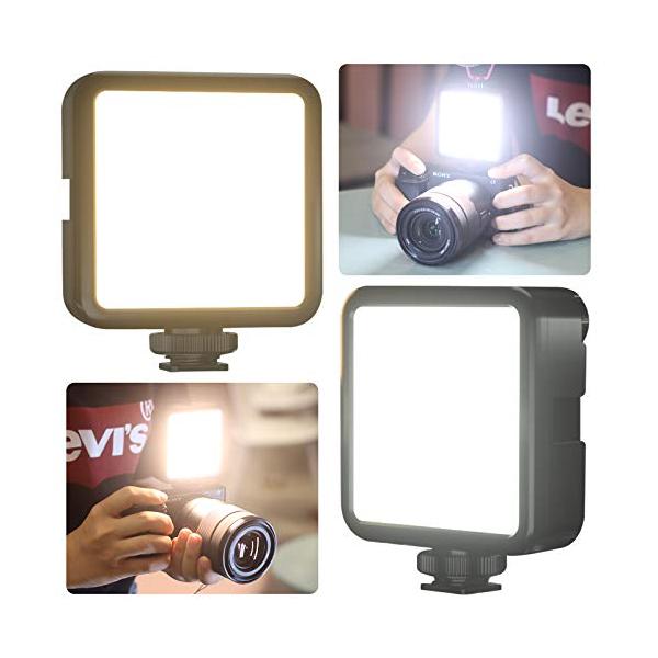 他サイト： VIJIM VL81 ledカメラビデオライト Type-C充電式 3000mA小型 補助照明3200K-5600K CRI95 + 2色調光3の商品画像