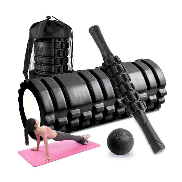 フォームローラー DPEAN 筋膜リリース ヨガポール トリガーポイント