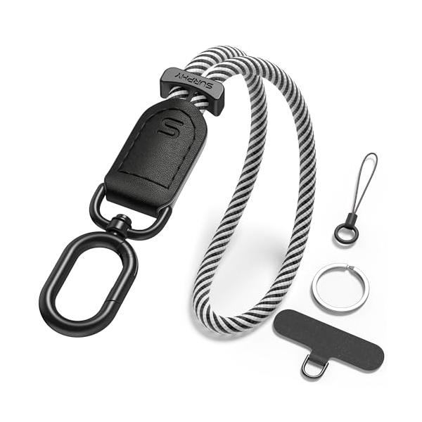 SURPHY] スマホストラップ 手首 ハンドストラップ 携帯ストラップ 長さ