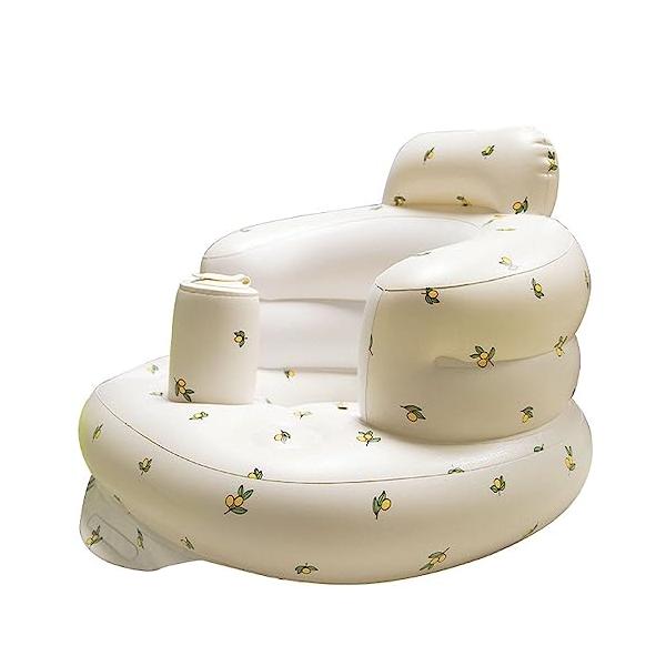 オリーブ/-/cqyz-001・Color:オリーブ・安定感幅広めの背もたれ、赤ちゃんが横向きに転倒するのを防止します。幅広めの座面、真ん中がくぼんだ低重心の座椅子デザインです。倒れにくく、より安定！低重心+大きめ座面で、後方や横へ倒れるの...