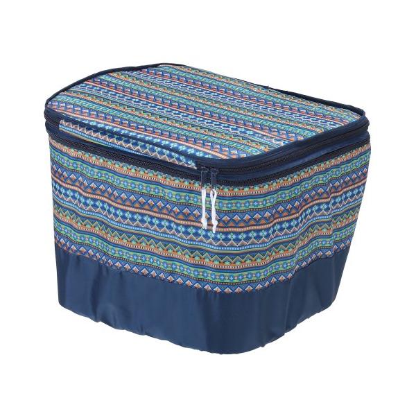 他サイト： 川住製作所(Kawasumi Seisakusyo) モダンアートシリーズ 前カゴカバー 2段式 K-NB5 ネイティブブルーの商品画像