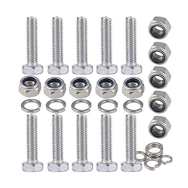 シルバー/8mmx25mm/-・パッケージ個数:30・高品質本製品は優れたステンレス鋼を採用して長持ち、抗 酸化、耐腐蝕、耐高温、素晴らしい性能、高靭性などの特徴を持っています。ネジの表面は滑らかで、制作が良質、堅固、耐久性 が強いです。・...