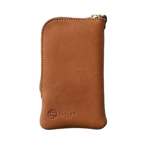 PARLEY(パーリィー) エルク 天然鹿革 スタンドペンケース レッドブラウン FE-58