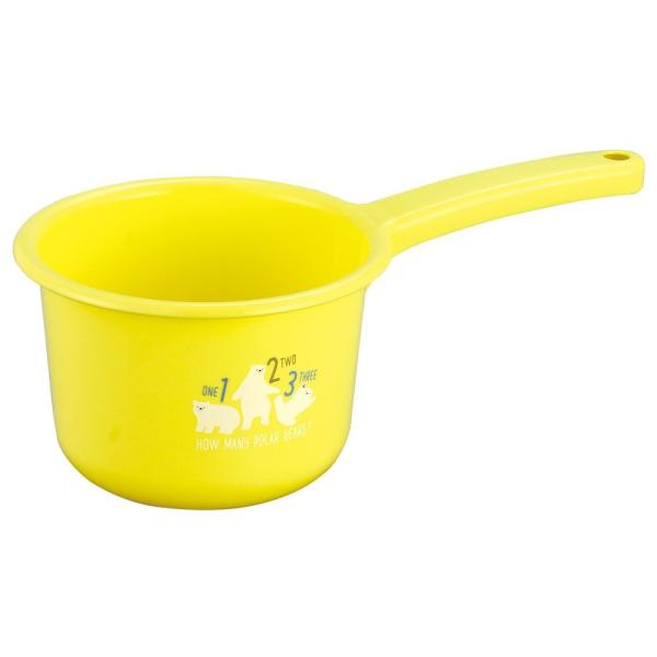 白クマのイラストがかわいいお風呂道具！　　【詳細】　セット内容：本体×1　商品サイズ：140×250×103ｍｍ　材質：プラスチック(ポリプロピレン)　　