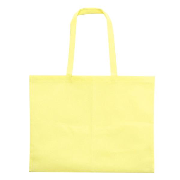アーテック カラー不織布バッグ (縫製タイプ)  大(63×46cm)  薄黄 11329