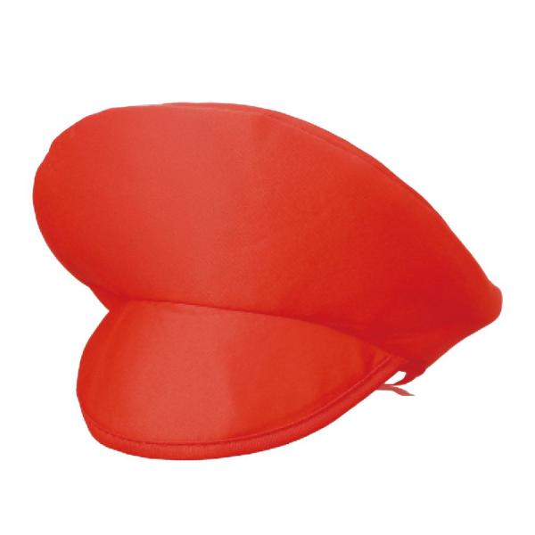 ぴったりフィット！ボリュームのあるキャスケット！　　頭にしっかりフィットして踊りやすい、キャスケットです。つば付きのボリュームあるデザインで、遠くからでも存在感抜群！人気キャラクターのコスチュームにもおすすめです。シンプルなので、自由にアレ...