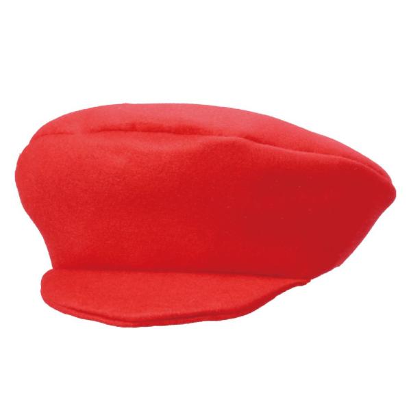 アレンジ自在！かわいいマリンキャップ！　　やわらかいフェルト素材でつくられた、マリンスタイルのコスチュームキャップです。お子さまの頭にもやさしくフィットし、軽くてかぶりやすいのが特長です。シンプルなので、フェルトシールやラインテープなどで自...