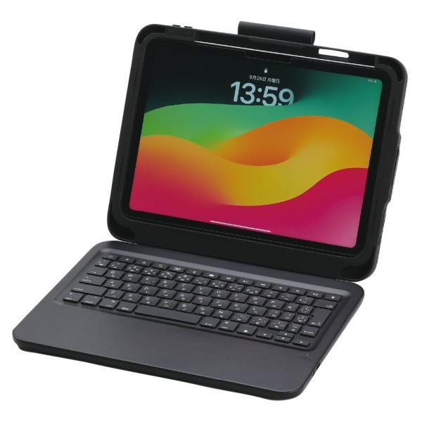 アーテック AT iPad(A16/第10世代)用キーボード付きケース 92102