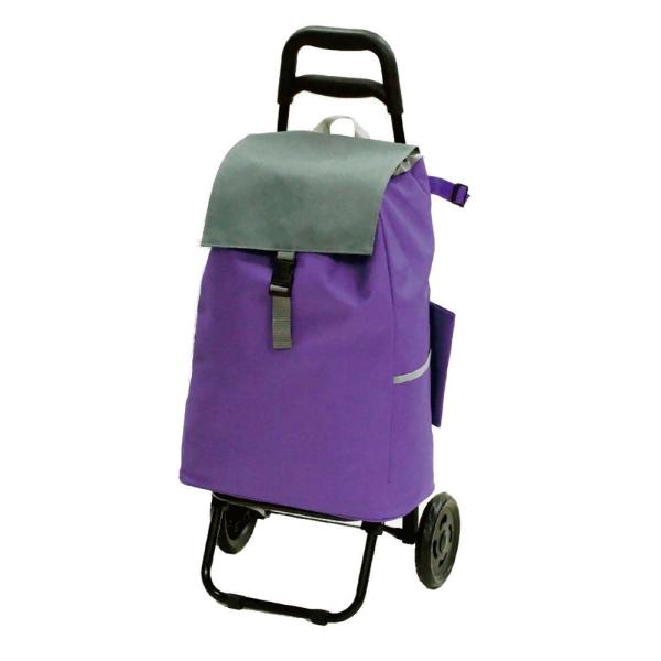 ●軽くて丈夫・大容量バッグ、お買い物やアウトドアに最適です。 　●容量もたっぷり収納OK!オシャレなバイカラーでアクセントに。　　◆仕様　・品名:カラフルバイカラーキャリーカート　・サイズ:H86×W31×D29cm(フレーム)、H52×W...