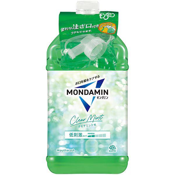 まとめ買い）アース製薬 モンダミン マウスウォッシュ クリアミント 洗 