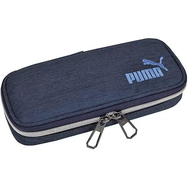 他サイト： クツワ PUMA ヘザーボックスペンケース ネイビー PM230NBの商品画像