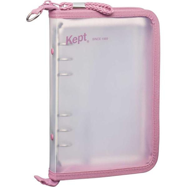 他サイト： （まとめ買い）レイメイ藤井 Kept マルチ収納ファイル ポストカードサイズ ダスティパープル KP1155DP 〔2個セット〕の商品画像