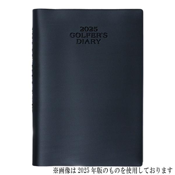 【商品名：コレクト 手帳 2026年 ゴルファーズダイアリー 見開き1週間レフト式 B5 D-GOLF】　「ゴルファーズダイアリー」（見開き1週間） B5判(257×182mm)　　ルール解説やデータ集など、ゴルファーのための役立つ情報満載...