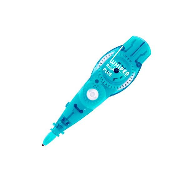 （まとめ買い）プラス 修正テープ ホワイパー ラッシュ 交換テープ 6mm ライトブルー WH-066R 〔10個セット〕