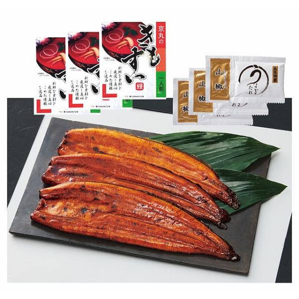 産地問屋だからこそ仕入れられる「うなぎ専門店」と同等のうなぎ。蒸し時間をやや長めに、じっくりと白焼きにし、本醸造醤油、本みりんをベースにたまり醤油を加えた特製焼きタレを４度づけして独自の炙り焼き製法で焼き上げました。　　【商品内容】●長蒲焼...