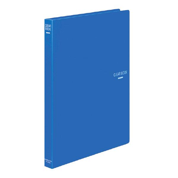 KOKUYO（コクヨ） クリヤーブック A4縦 替紙式18枚ポケット30穴 青 ラ