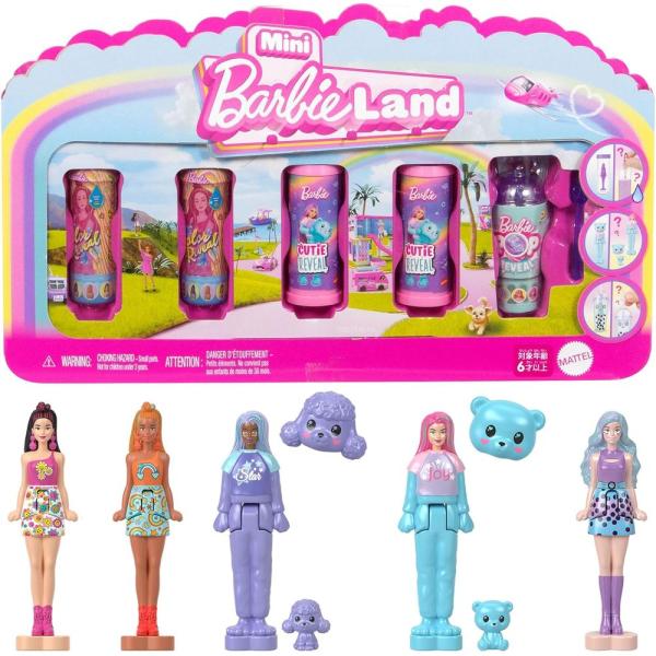 マテル バービー ミニバービーランド リビールシリーズ マイクロドール