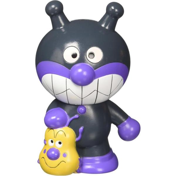 アンパンマンの定番ソフトビニール製人形がリニューアル、新たに「大集合!ほかほかピープーシリーズ」となり登場!「大集合!ほかほかピープーシリーズ ばいきんまん」は、大きさ約110mmサイズで再現された、アンパンマンのソフビフィギュアアイテム。...