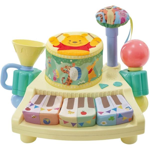 タカラトミー ディズニー やわらか ズンチャカバンド くまのプーさん 8ヶ月以上 布のやわらか楽器セット