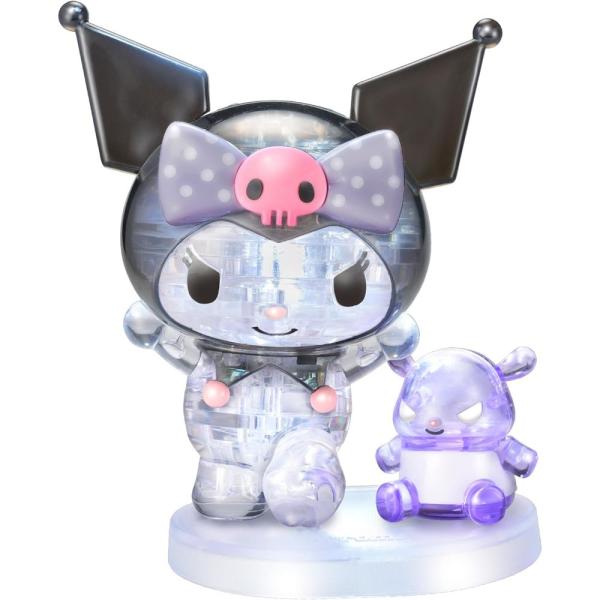 ハナヤマ 立体ジグソーパズル 43ピース クリスタルギャラリー クロミ リボン 7歳以上